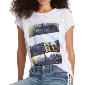 Karl Lagerfeld Paris white Shirt XS